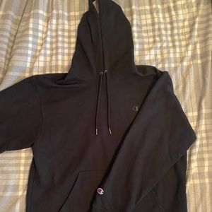 Champion Men's Hoodie Authentic Athleticwear Size Large Black